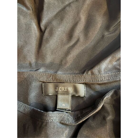 J.Crew silk Ruffled cold shoulder blouse size 4 - Picture 7 of 7